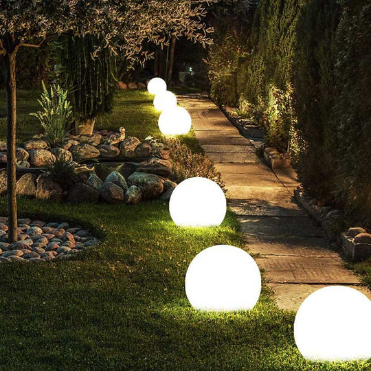 Spherical Garden Light | Remote Controlled | Weather resistant | Durable battery | Versatile and Portable