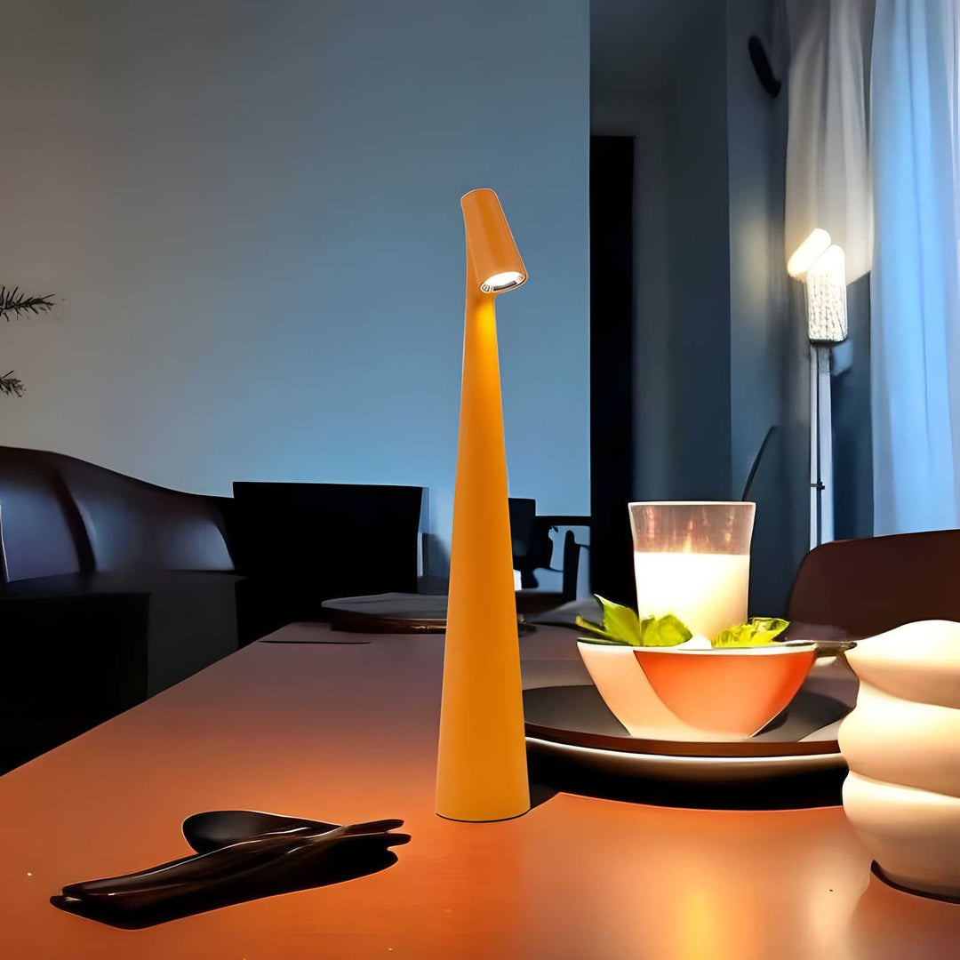 SleekLuxe Cordless LED Table Lamp – Dimmable, Rechargeable & Modern Lighting