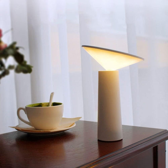 Dimmable LED Lamp with 360° Rotatable Head – Modern Minimalist Portable Design for Home and Office