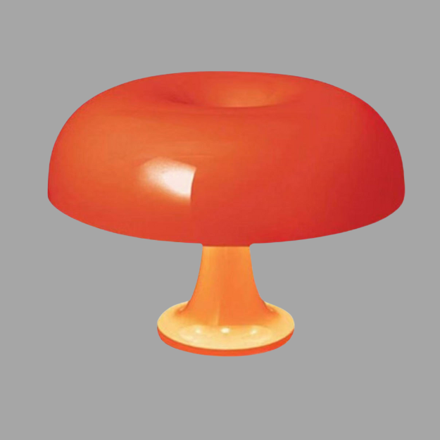 Mushroom | Minimalist Table Lamp | LED Bulb | Easily Dimmable