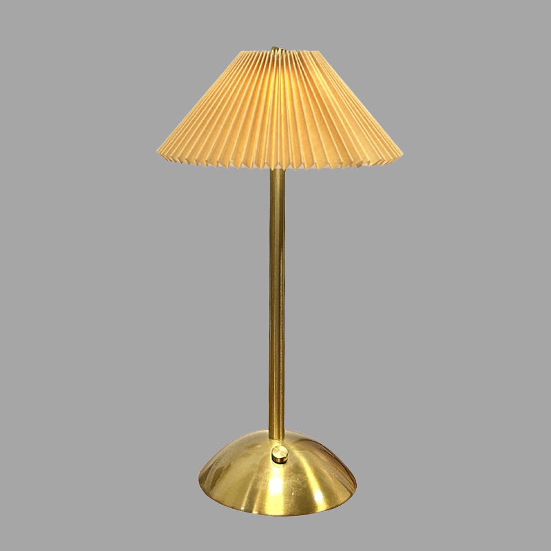 Scandinavian Cordless Table Lamp with Touch Control and USB Charging – LED Bedside or Desk Lamp