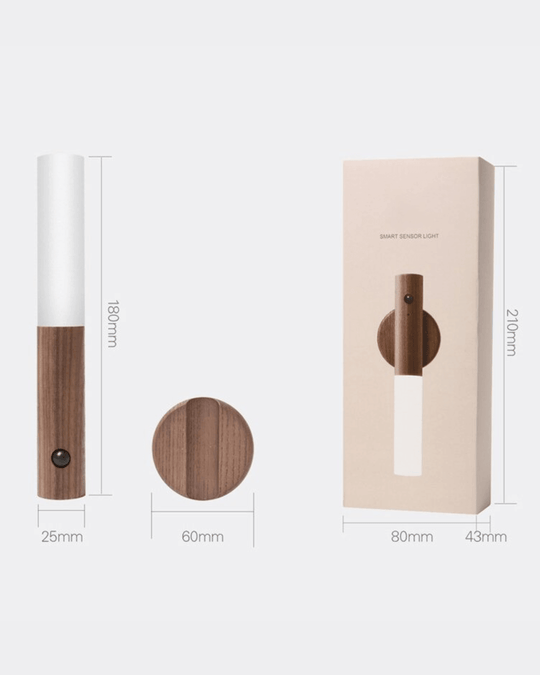 Elvar - Rechargeable Wooden Sconce