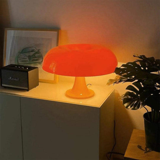 Mushroom | Minimalist Table Lamp | LED Bulb | Easily Dimmable