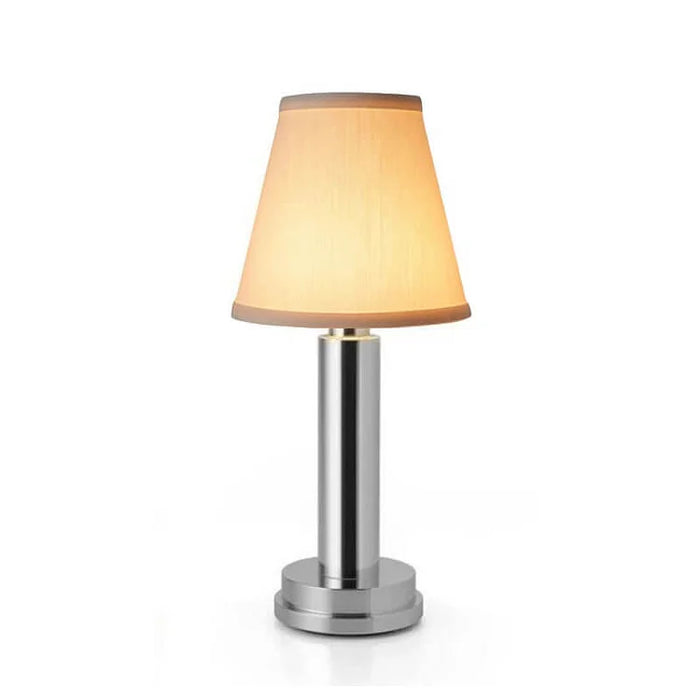 LED Wireless Metal Table Lamp - Modern, Portable, Energy-Efficient Lighting