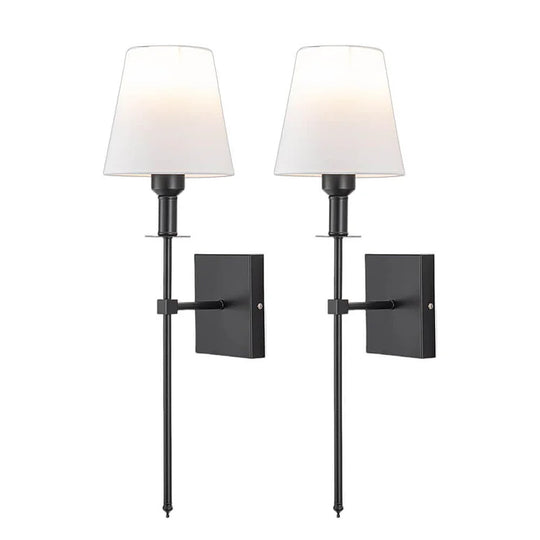 Rechargeable and Wireless Metal Wall Light (2 Pack)