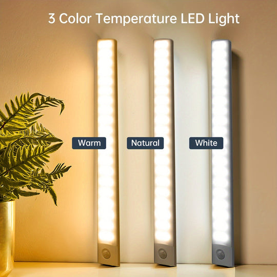 LED Motion Sensor Lights | Wireless and Rechargeable | Hands-Free | Energy-Saving