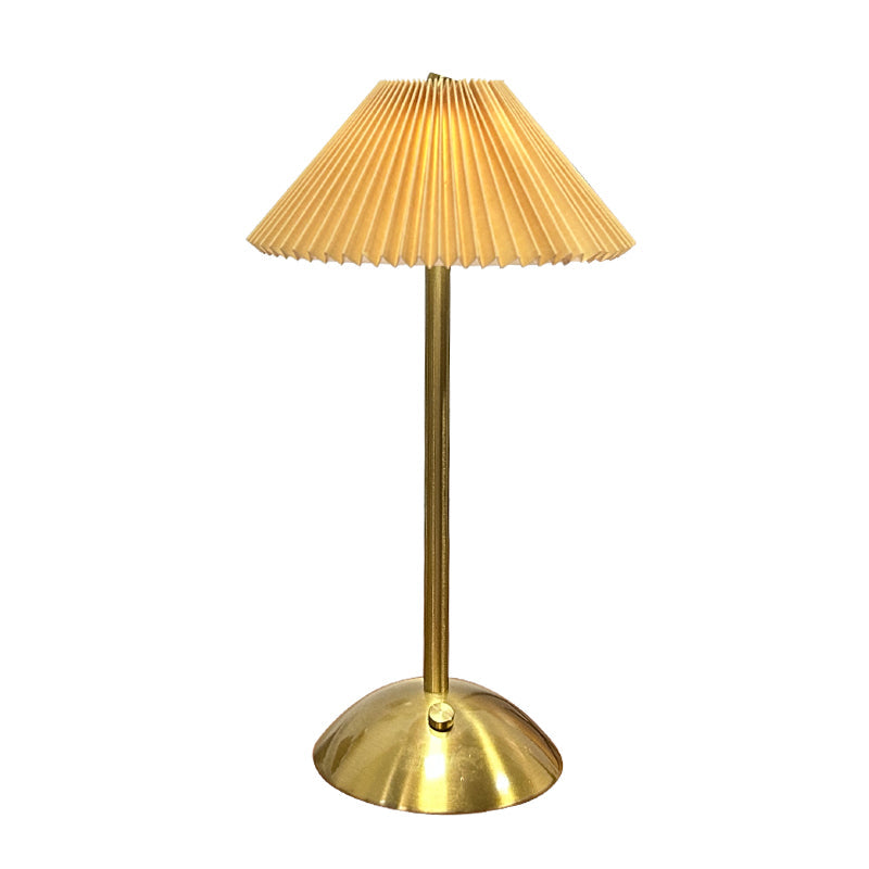 Scandinavian Cordless Table Lamp with Touch Control and USB Charging – LED Bedside or Desk Lamp