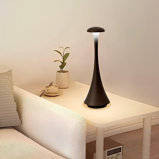 Modern Dimmable Touch Control Table Lamp – Rechargeable Aluminum Design with Adjustable Brightness and Versatile Lighting Colors