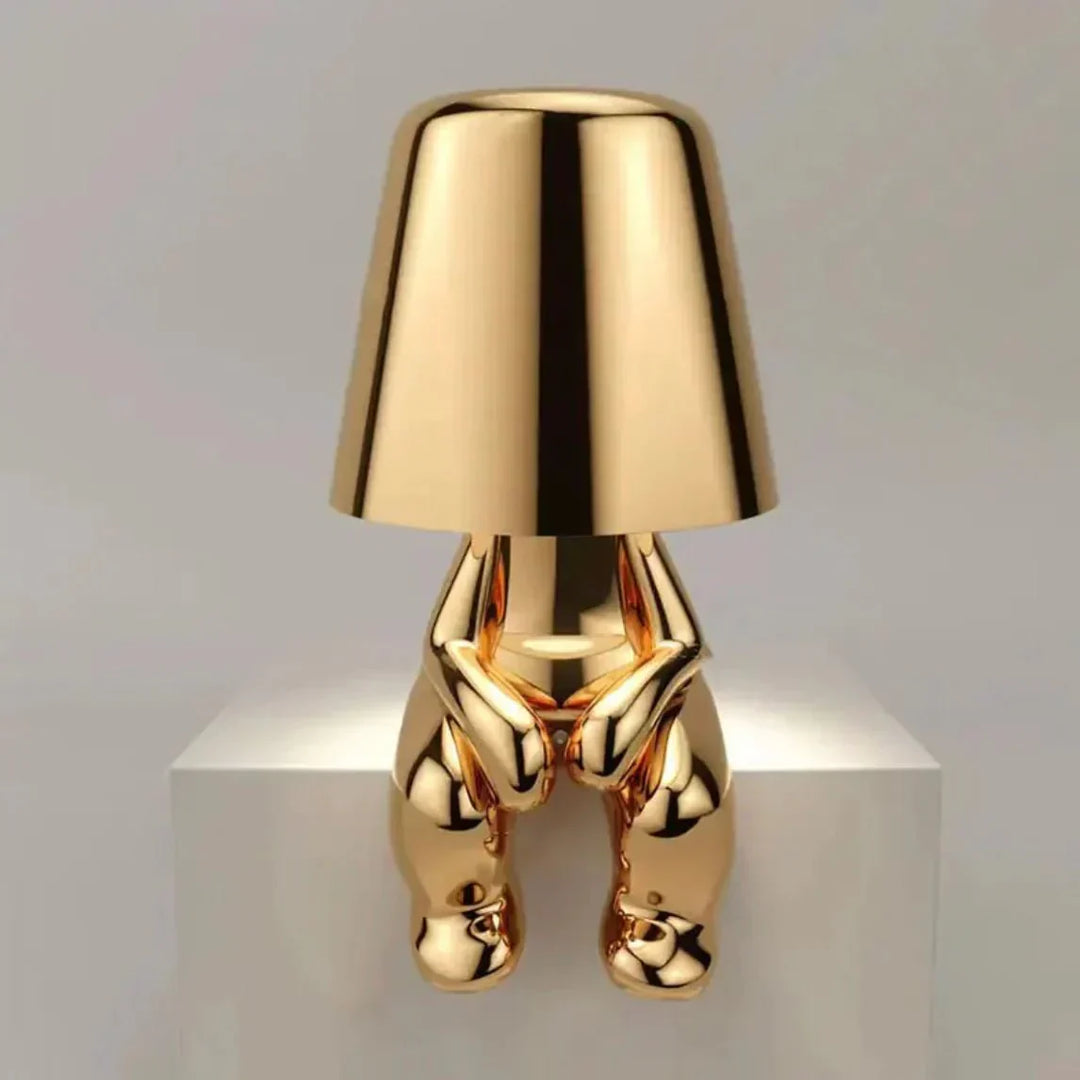 Portable Thinking Table Lamp | Unique Design| Wireless and Rechargeable