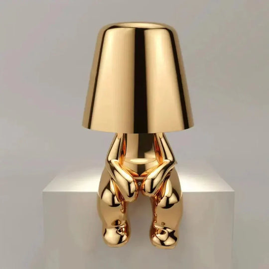 Portable Thinking Table Lamp | Unique Design| Wireless and Rechargeable