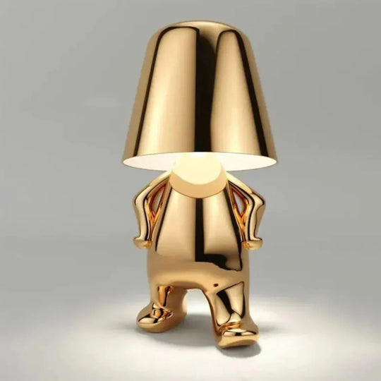 Portable Thinking Table Lamp | Unique Design| Wireless and Rechargeable