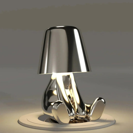Portable Thinking Table Lamp | Unique Design| Wireless and Rechargeable