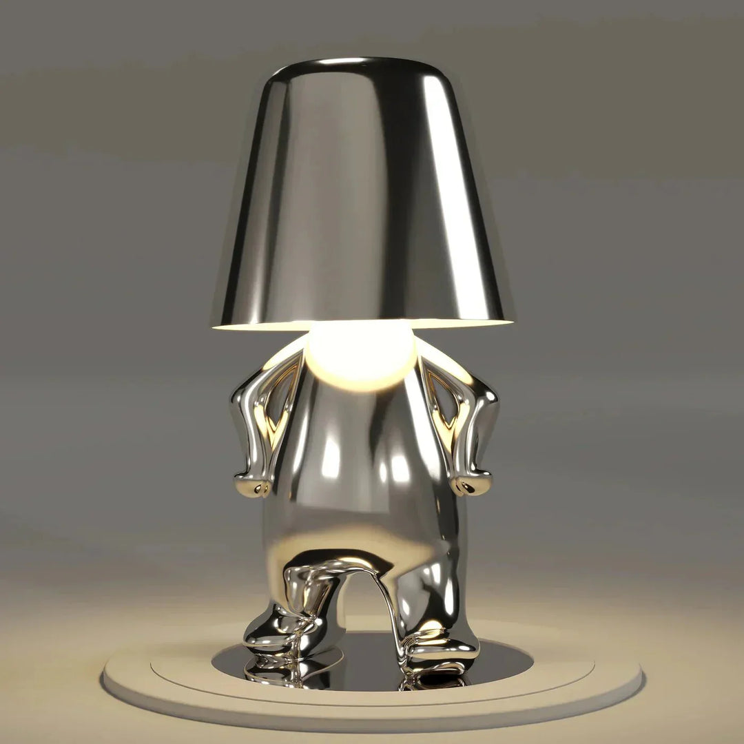 Portable Thinking Table Lamp | Unique Design| Wireless and Rechargeable