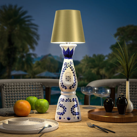 Wireless Bottle Lamp | Rechargable | Portable + Versatile | Touch Control