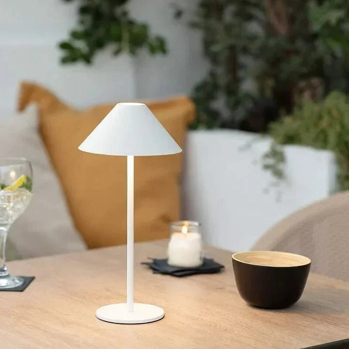 Variant image for Wireless Waterproof Cordless Table Lamp with Touch Dimming and 400 Lumens – Rechargeable Battery Operated Indoor/Outdoor Lighting-2
