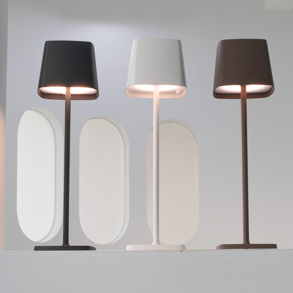 Portable Dimmable Table Lamp – Touch Sensor, IP66 Waterproof, Cordless Battery Operated Light for Indoor and Outdoor Use