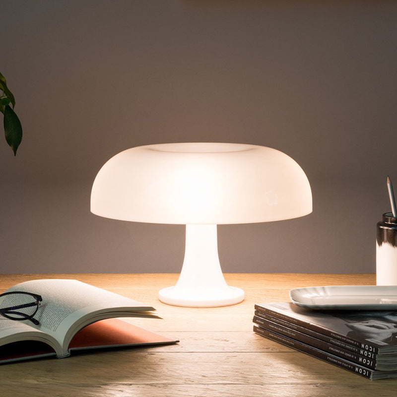 Mushroom | Minimalist Table Lamp | LED Bulb | Easily Dimmable