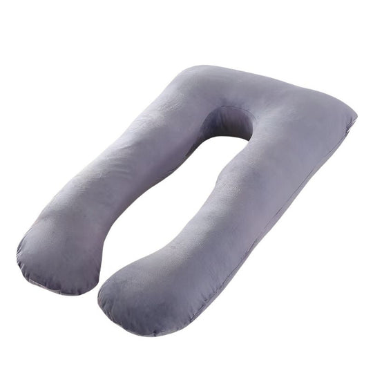 U-Shaped Full Body Pillow – Ultimate Support for Better Sleep & Pain Relief
