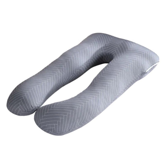 U-Shaped Full Body Pillow – Ultimate Support for Better Sleep & Pain Relief