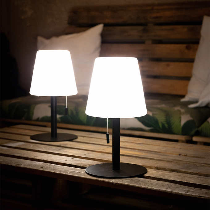 Cordless Waterproof Table Lamp with 16 Color Options and Dimmable Brightness – USB Rechargeable, Indoor/Outdoor Use