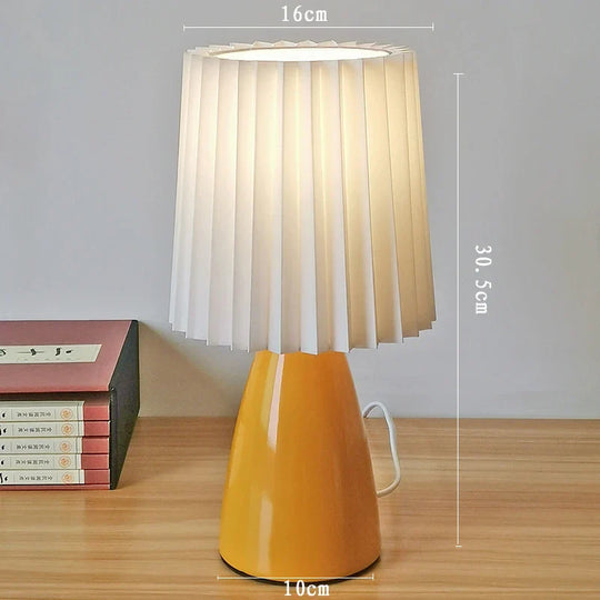 Variant image for Ceramic LED Table Lamp with 3 Color Settings, Dimmable Brightness, USB-Powered – Stylish Bedside or Desk Lamp-3