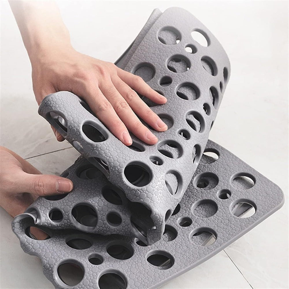Secure Shower Mat | Non-Slip & Antibacterial | Easily Cleaning and Drying