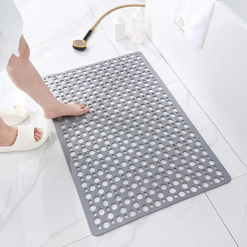 Secure Shower Mat | Non-Slip & Antibacterial | Easily Cleaning and Drying