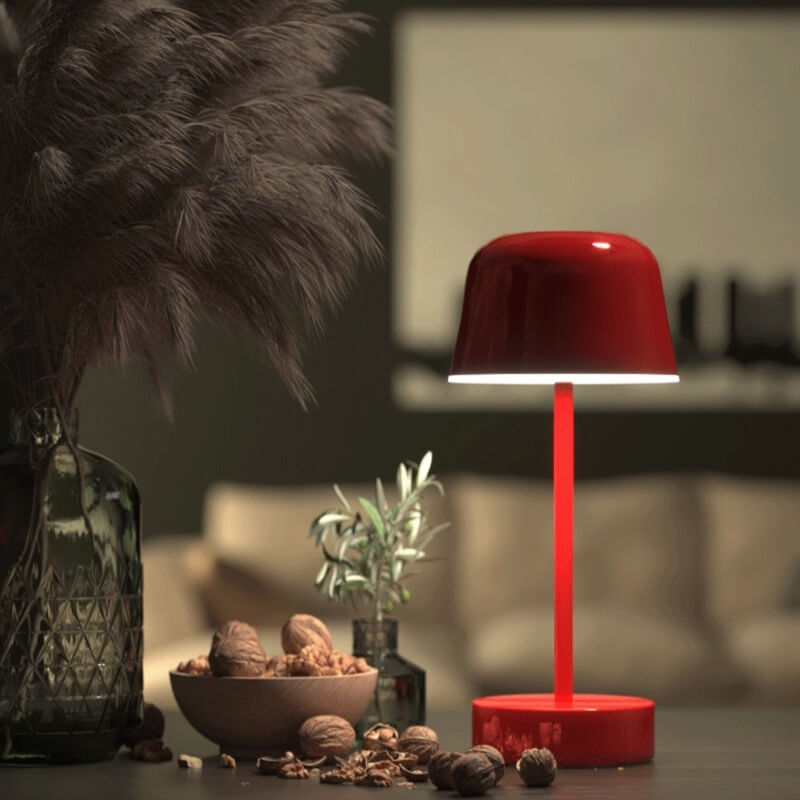 Modern Cordless Table Lamp with Dimmable Light and Adjustable Brightness – Rechargeable Bedside or Desk Lamp
