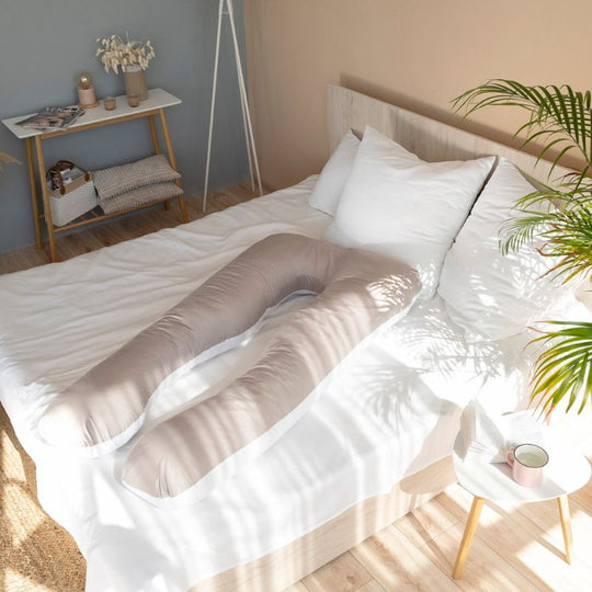 U-Shaped Full Body Pillow – Ultimate Support for Better Sleep & Pain Relief