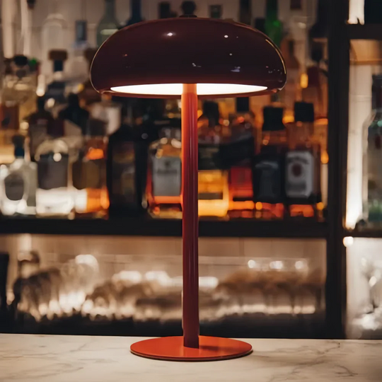 Variant image for Sleek Retro Table Lamp with Touch Control – Rechargeable Cordless Bedside or Desk Lamp for Modern Spaces-2