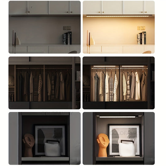 LED Motion Sensor Lights | Wireless and Rechargeable | Hands-Free | Energy-Saving