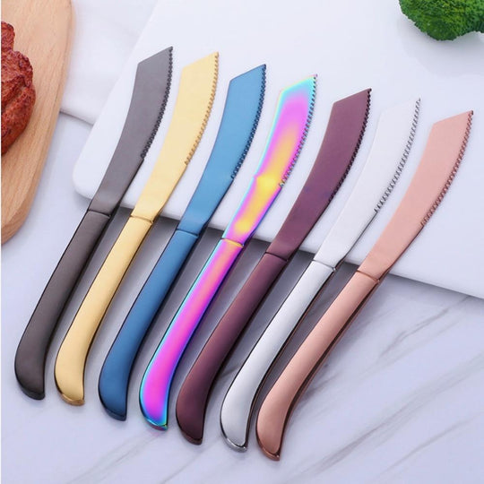 Vibrant Glossy Flatware Set – 16 or 32 Piece Modern Cutlery Set with Reusable Straws, Elegant Dining Utensils