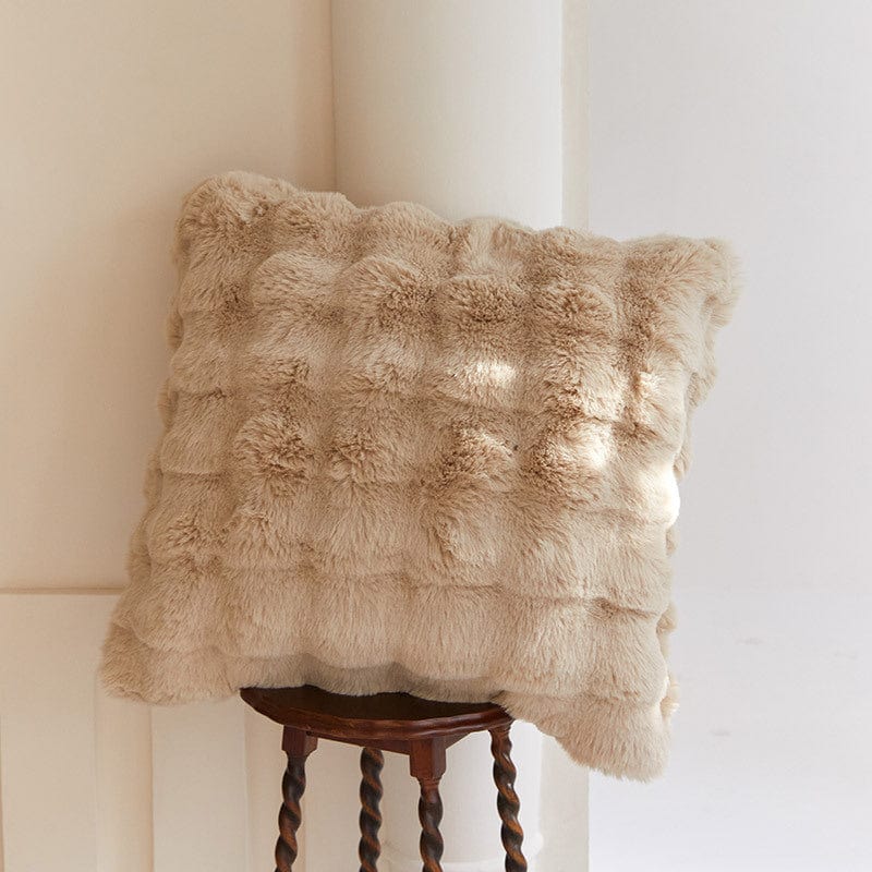 Variant image for Luxurious Faux-Fur Decorative Pillow, Soft 19.7 Throw Pillow for Couch or Sofa, Double-Sided Plush Cushion-1