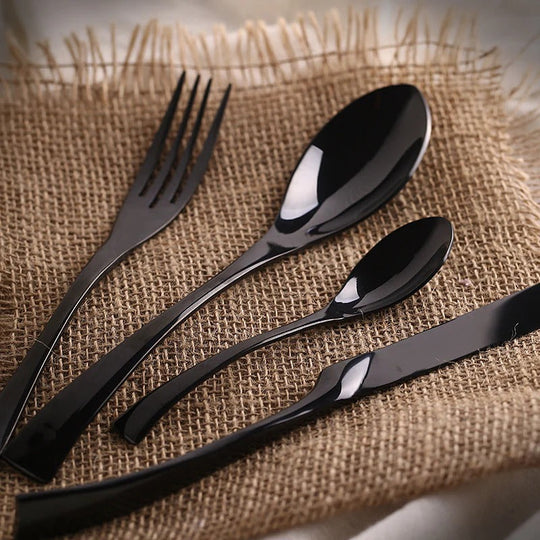 Vintage Cutlery Set - 16 or 32 Piece Silverware Set for Elegant Dining, Classic Design, Durable and Dishwasher Safe