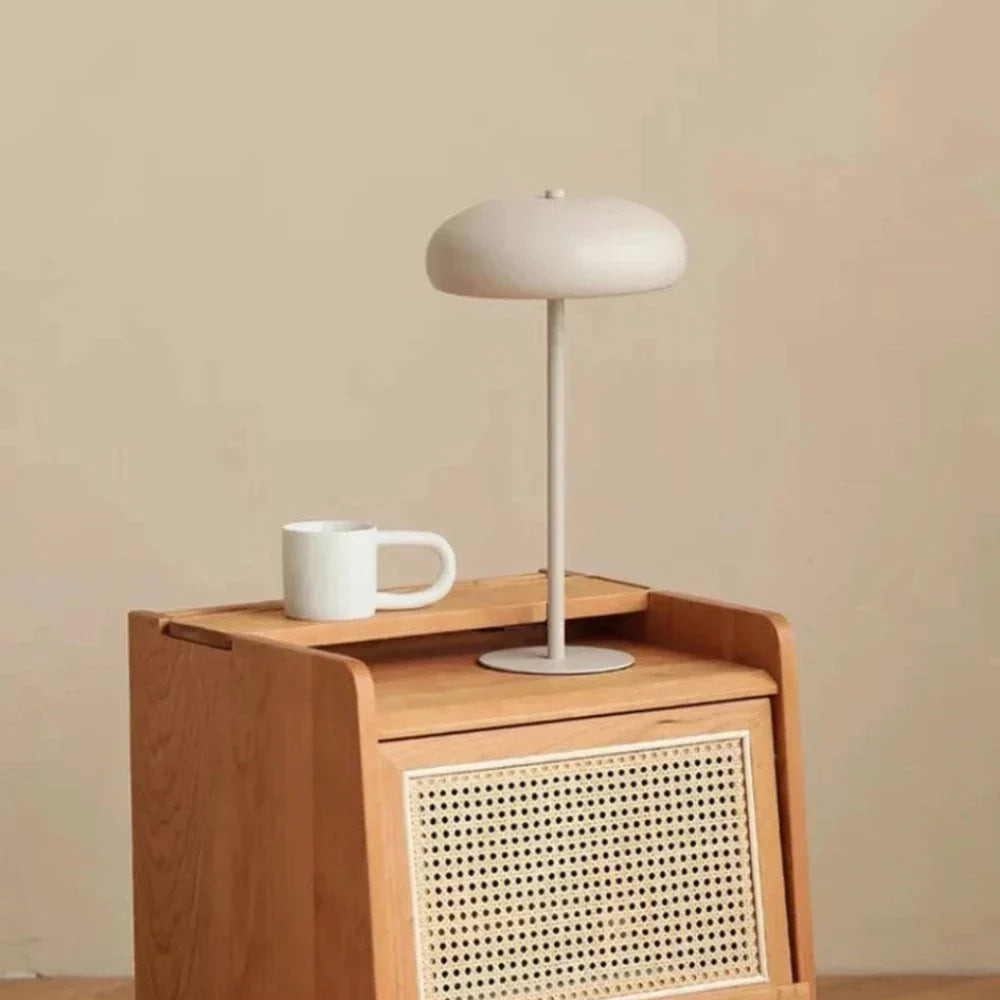 Variant image for Sleek Retro Table Lamp with Touch Control – Rechargeable Cordless Bedside or Desk Lamp for Modern Spaces-5